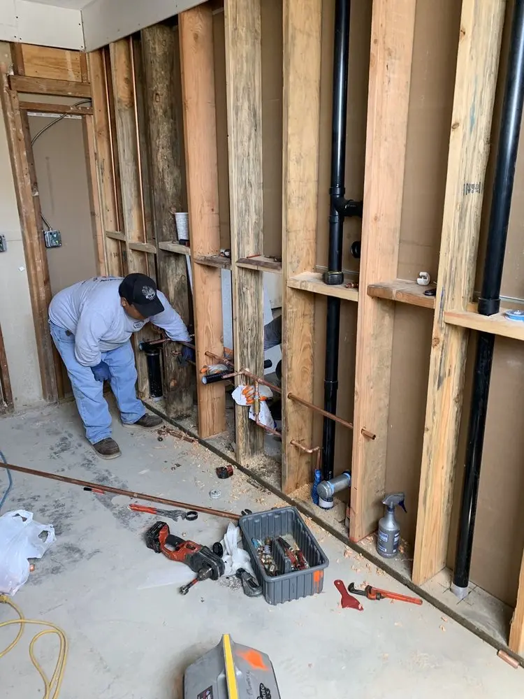 Commercial rough-in plumbing for Commercial Plumbing in Strongsville